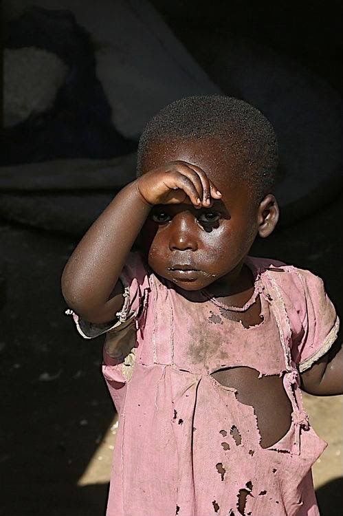 Enfant en situation de pauvreté