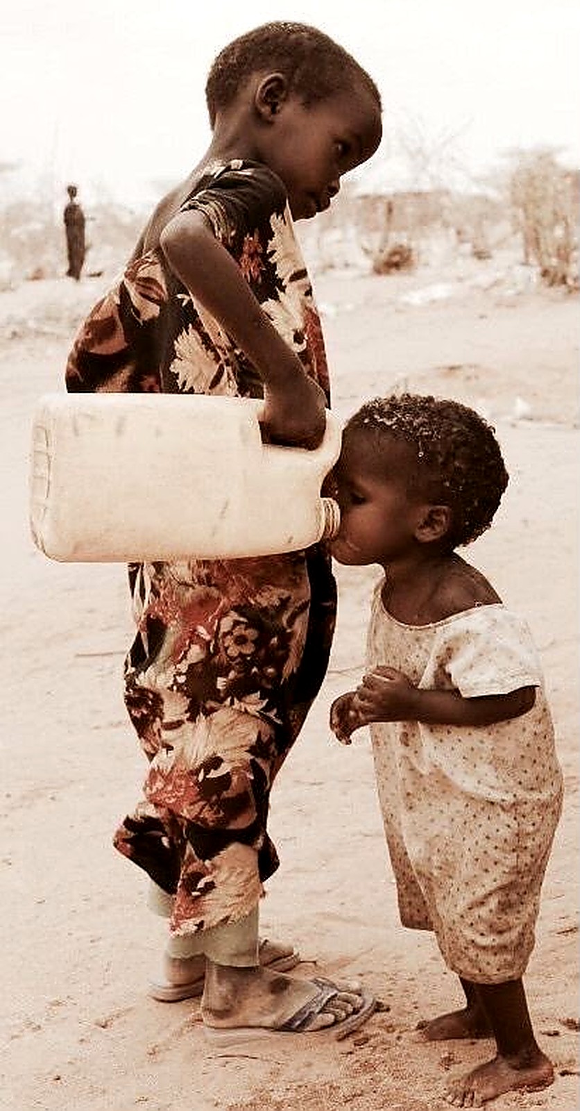 Enfants face à la précarité